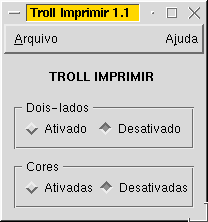 Screenshot of Troll Imprimir 1.1 (Portuguese)